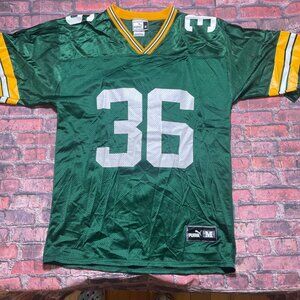 LeRoy Butler #36 Green Bay Packers NFL Football Mens Medium Puma Jersey VTG